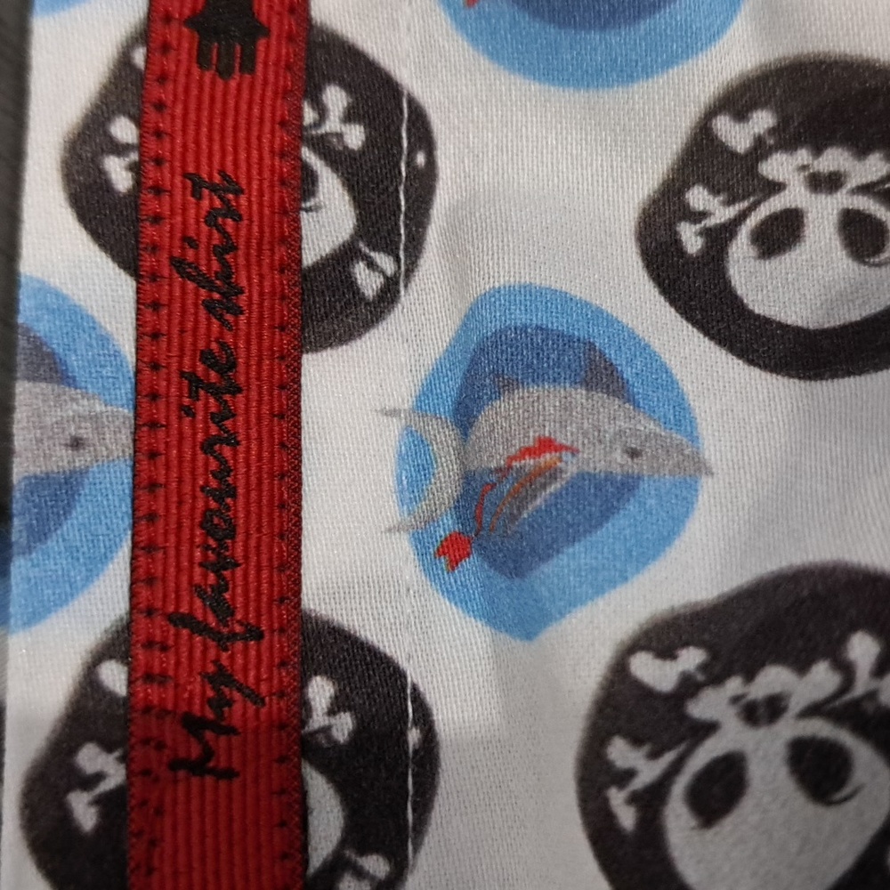 Visconti Shark N' Skull Print Short-Sleeve Woven Shirt - Picture 8 of 8